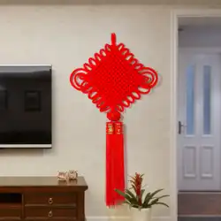 中国の旧正月のリビングルームの大きなポーチの家を暖める新しい家の小さなドアのための中国の結び目のペンダント中国の旧正月の入り口のドアの吊り下げ装飾新年