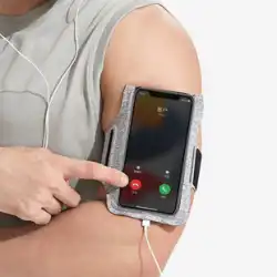 旗艦店の携帯電話のアームバッグをフィットネスタッチスクリーンで実行し続ける超薄型の汗に強い防水性と滑り止めの調整可能なiPhone