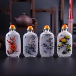 独創的でユニークな中国風のギフト鼻煙壷中国の特徴的な手工芸品が外国人を海外に送りますハイエンドの創造性