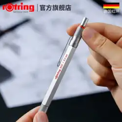 ドイツロットリングレッドリング800日本金属自動鉛筆描画ツール大人0.5 0.7mmアート手描きスケッチペンヘッド格納式プロ活動鉛筆ギフト