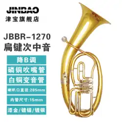 Jinbao JBBR-1270 アルトフルート B 調リン青銅マウスピース管白銅変声管