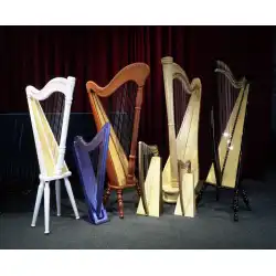 台湾クリスタルハープ人気のハープアイリッシュハープ、プロの楽器、キーハープを演奏する小さなハープ