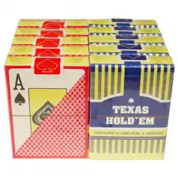 テキサス ホールデム ポーカー プラスチック ゲーム スペシャル カード トングル 308 ウォッシャブル ゴールド アート PVC 大文字 防水 折り畳み防止