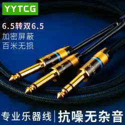 YYTCG フィーバー 6.5 1分2本 大3芯 2倍大2本芯 6.35 ミキサー 電子オルガン エフェクター ライン