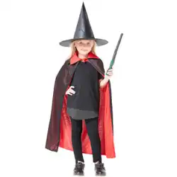 ハロウィン 子供用コスチューム ケープ マジシャン コスチューム 洋服 ショー 魔法の帽子 魔法使いの帽子 魔法の小道具
