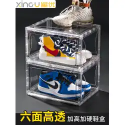 Camellia公式旗艦店Xingyou靴箱収納ボックス透明高靴収納多層コレクション靴キャビネットスニーカー