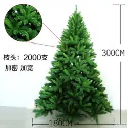 ランニングディア クリスマス グリーン クリスマスツリー 3m 2000頭 ライトツリー スペシャルシークレットベアツリー クリスマス用品 3m