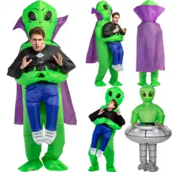 ハロウィン宇宙服宇宙飛行士人形衣装大人おかしい面白いインフレータブルエイリアン誘拐抱擁人服