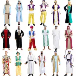 ハロウィン衣装アラブ衣装男性と女性 cos マスカレード中東ドバイ羊飼いの服アラジン