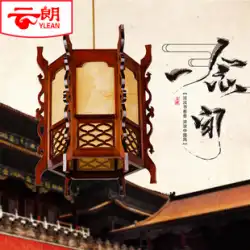 中国アンティーク防水春祭りランタン木製宮殿ランタンバルコニー広告廊下ドア屋外茶屋シャンデリアの装飾品