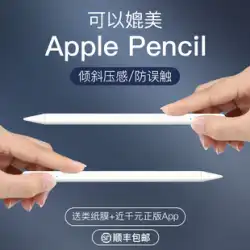 携帯電話万能 iPad ペン 誤タッチ防止 静電容量式ペン スタイラス アップルペンシル世代 ipencil タッチスクリーンペン 2019air3pro11 手書き タブレット 第二世代 絵画 5mini4