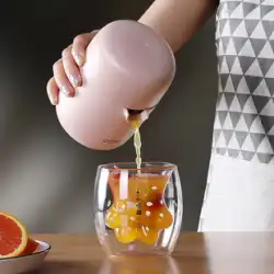 シンプルな手動ジューサー 小型ポータブル ザクロ絞り器 オレンジ オレンジ ジュース レモン ハンドプレス フルーツ絞り器