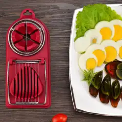 多機能エッグカッター家庭用エッグカット保存卵アーティファクトスリーインワンカッターソンファエッグディバイダースライス