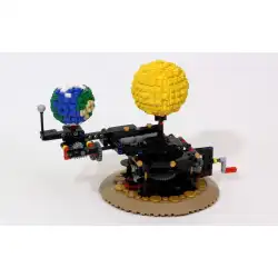レゴ LEGO MOC 地球 月 太陽 天体図 ビルディング ブロック クリエイティブ