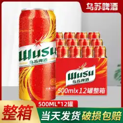 Big Red Wusu Beer 500ml*24 缶の Big Wusu 新疆ビール FCL 江蘇、浙江、上海、安徽