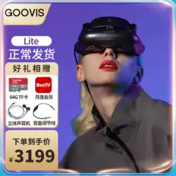 【新規出品】Core Vision GOOVIS Lite ヘッドマウントシアター 非VR オールインワン メガネ型 スマート 4K 動画視聴 ゲーム オフィス パソコン ヘッドマウントディスプレイ