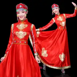 2020 春夏新作民族舞踊衣装モンゴル公演衣装女性大人オープニングダンスビッグスイングスカート
