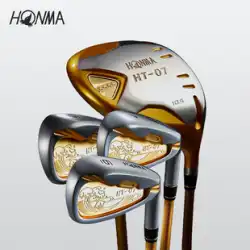 HONMA HT-07 ゴルフクラブ 3ウッド 9アイアン メンズ セット ゴルフバッグ パター 日本製