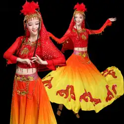 2022 新疆ウイグル自治区のダンス衣装ベリーダンス衣装民族衣装大人のステージ婦人服