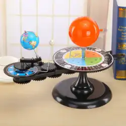 Zhicheng 中高生は、3 ボール地球運動器具天文シミュレーション太陽、地球と月操作ライト 3 ボール モデル地理教育器具パズル早期教育子供のギフトを使用します。