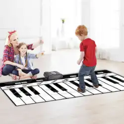 子供のペダル電子ピアノダンス足ピアノブランケット男の子女の子ベビー教育ギフト楽器音楽おもちゃ
