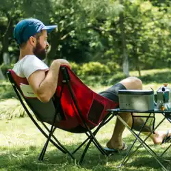 Naturehike 携帯屋外折りたたみ椅子ポータブル釣り椅子ピクニック レジャー スツール ムーン チェア キャンプ リクライニングチェア