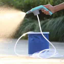 家庭用電気充電式圧力スプリンクラー プラスチックじょうろ 花や洗車に水をまくことができます 水道管噴霧器のじょうろと合わせることができます