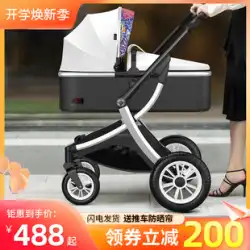 Yiku 高風景ベビーカーは、座ったり、横になったり、軽くて折りたたんだりできる双方向のシンプルな新生児ベビーカーです。