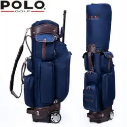 POLO 新品 ゴルフバッグ メンズ ゴルフバッグ 軽量 トローリー キャスター付 ゴルフバッグ