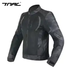 TNAC Tochi オートバイ ライディング スーツ夏メンズ メッシュ通気性落下防止反射オートバイ レーシング スーツ ジャケット ジャケット