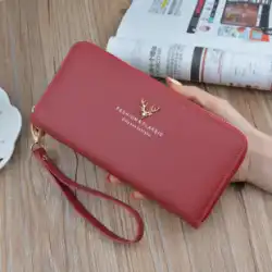 レディース財布女性ロングクラッチバッグ 2019 新ジッパー多機能長大容量財布携帯電話バッグ