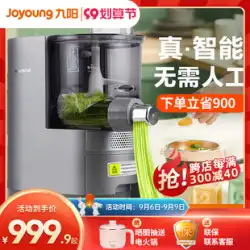 Jiuyang 麺機家庭用自動小型多機能インテリジェント麺プレス機電気と麺団子皮機 L20S