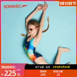 Speedo/スピード レーシング 抗塩素剤 ソフト フィット ファッション プロフェッショナル 日焼け止め パレット ワンピース 水着 女の子
