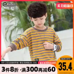 リトルエレファントハム子供服男の子のセーター子供の長袖 2022 秋のトップ新しい韓国語バージョンの縞模様の薄いセクションの赤ちゃん