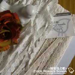 ●手作りDIYアクセサリー-日本語版水溶性-木綿糸1.2cm シンプルなマルチサークル飾り【ワンサイズ価格】30%off