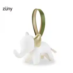 Zuny 手作り革動物ペンダント トナカイ象ホッキョクグマ クリエイティブな誕生日プレゼント