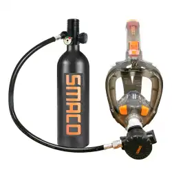 SMACO フリー アウトドア シュノーケリング サンボ 大人用 保護マスク フルフェイス ダイビング 水中呼吸器 子供用