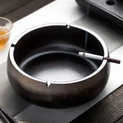 クリエイティブな個性の大気灰皿新中国禅セラミック灰皿ホームリビングルームオフィストレンド灰皿