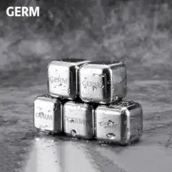 GERM アイス キューブ食品グレード 304 ステンレス鋼鉄アイス キューブ家庭用金属歯石急速冷凍氷粒ウイスキー アイス ボール