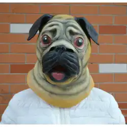 ハロウィン マスク ボール用品 ベニス マスク 漫画の動物 マスク シャーペイ マスク かわいい犬 ヘッドギア