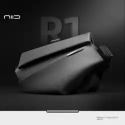 NIID タイド ブランド メンズ ショルダーバッグ ショルダーバッグ レザー メッセンジャーバッグ メンズ メッセンジャーバッグ ブラックレーベル R1 ブラックレーベル