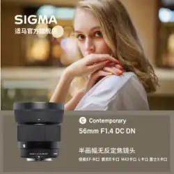 シグマ/sigma 56mm F1.4 ハーフフレーム 大口径 マイクロ シングル ポートレート レンズ ソニー E キャノン Mマウント