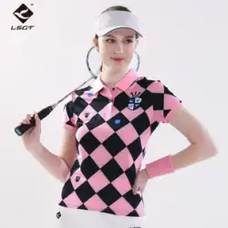 2022 新本物の Lingsheng バドミントン服スーツ女性の半袖 Tシャツ速乾性通気性ファッションスポーツトップ