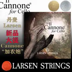 【正式認可】デンマーク ラーセン ラーセンがCANNONE キャノン チェロ ストリングス キャノン キャノンの音を奏でる