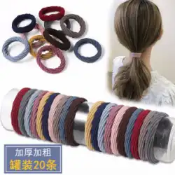 高弾性ゴムバンド女性の髪のネクタイポニーテールシームレスヘッドロープ女性のシンプルな韓国のネット赤髪のロープ夏