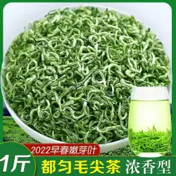 Duyun Maojian 緑茶 2022 新茶 明朝の前に 超強い香りの高山雲霧バルク 貴州茶 500g