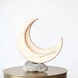 Zhuang Sheng Mengdie/Crescent Moon Luna Small Konghou Moon Laiya Qin Children&#39;s Mini Harp Lyre Lyre 竪琴