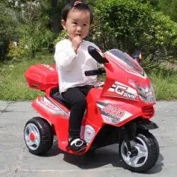スタータイドの子供用電動三輪バイクは、1〜3歳の赤ちゃんのおもちゃの車の充電式ベビーカーに座ることができます