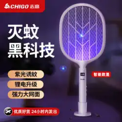 電気蚊たたき充電式家庭用スーパー蚊キラー ランプ 2-in-1 リチウム電池で蚊と戦い、ハエたたきアーティファクト 1177