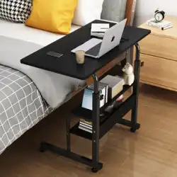 ベッドサイドテーブル 取り外し可能 ホーム シンプル 小さいテーブル 寝室 ライティングデスク 大学生デスク 寮 怠惰なパソコンデスク